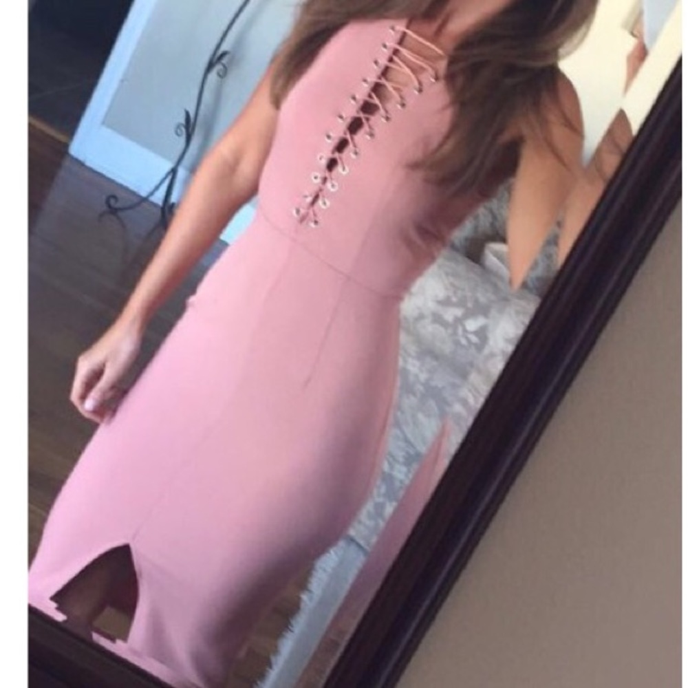 Missguided midi dress